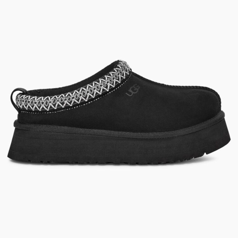 Ugg Tazz Slippers Black Women's Size 8